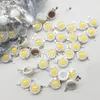 ライトビーズ10PCS 1W 3W 5W高出力LEDチップランプ電球SMD COBダイオード暖かい白い赤い緑色の黄色440 660NM成長