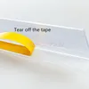 Plastic PVC Shelf Label Data Strips by Adhesive Tape Merchandise Price Talker Sign Display Card Holder L100/120cm on Supermarket Rack 50pcs