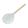 7/8/9 inch Perforated Pizza Turning Peel Pizza Shovel wooden handle Pizza Peel Paddle Short Non Slip Handle