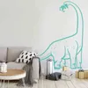 Großer Diplodocus-Dinosaurier-Wandaufkleber für Jungenzimmer, Kinderzimmer, Jurassic Park, T-Rex-Tier, Vinyl-Aufkleber für Kinder, P321 211217