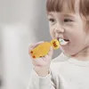 Cepillo de dientes en forma de U para bebé de 360°, Manual de donut para niños, Manual de seguridad de silicona para niños, patrón de dibujos animados a25 a215278794