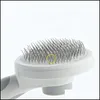 Other Cat Supplies Pet Home & Garden Cat Self Cleaning Slicker Brush For Dog Cats Removes Undercoat D Hair Mass Particle Comb Imps Circation