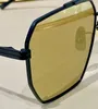 أسود الذهبي مرآة نظارات 1012 ثانية ممسحة تصميم كلاسيكي نظارات الشمس أزياء أشعة الشمس uv400 حماية نظارات الصيف مع مربع