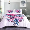 Boniu 3D Black White Skull Bedding Sets 23pcs Sugar Skull Duvet Cover With Pillowcase Skeleton Print Comforter For Queen Size 210309