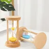 Andere Uhren Zubehör Sanduhr-Timer für Kinder, 10/15/30 Minuten und eine halbe Stunde Sandleckage, kreative Persönlichkeit, kleiner Orname