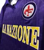 1995 1996 Retro Fiorentina Florence Soccer Jerseys 1988 Rui Costa Batistuta 1990 Classic Fotbollskjorta Kit Camiseta Futbol Maillot de Foot Cccc