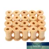 20 teile/los 27mm Holz Spulen Vintage Spulen Rollen Organizer für DIY Nähen Band Textil Garn Schnur Holz Handwerk Dekoration