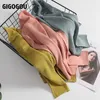 Gigogou Curly O Neck Kobiety Sweter Podstawowe Solidne Swetry Top Jesień Wiosna Koreańska Moda Dzianiny Zworki Chic Suetery de Mujer 210918