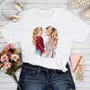 Женская футболка футболка женская мультипликационная одежда для девочек 2022 90-х