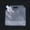 200ml 250ml 500ml 1kg 1L 2.5L 5L 10L Empty Stand up Plastic Drink Spout Bag Beer Juice Milk Water Self-standing suction bags