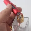 5 ml parfumfles make-up spuit zelfpomp oplaadbare aluminium mini parfum bottelen gemengde kleur