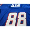 Chen37 Custom Rare Men #88 Terry Glenn Game slitna Retro Jersey 1999 med Team Man College Jersey Size S-5XL eller Custom något namn eller nummer Jersey