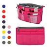 Makeup Bag Purse Cosmetic Storage Organizer Sundry Cosmetics Bulk travel Bags Multi Two Zipper