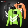 WOSAWE vestes de sécurité réfléchissantes hommes coupe-vent imperméable Moto Rider à manches longues manteau veste moto vêtements