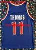 100% cousu Champion Isiah Thomas Basketball Jersey Hommes Femmes Jeunesse Numéro personnalisé Nom Maillots XS-6XL