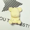 Cute bear Stickers hairpin trinket diy acrylic accessories cream glue mobile phone shell patch decoration material