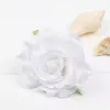 直径11cmの花の頭20色のポリエステルの布のバラの花 - 誕生日バレンタインの結婚披露宴パーティーの壁の背景Sea T9i001653