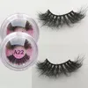 Nerz-Wimpern, 25 mm, in großen Mengen, extra lang, flauschig, 3D-echte falsche Wimpern, voller Streifen, dick, dramatische Wimpern, individuelle Verpackung, Box wom2186161