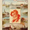 Allemagne Affiches de voyage Deutschland Classic Wall Sticker Toile Peintures Décoratives Vintage Poster Home Bar Décor Cadeau 210705