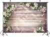 Party Decoration Flowers Wood Lace Rustic Backdrop Wedding Floralfor Birthday Baby Shower Supplies Decorations Po Booth Studio Props Ban