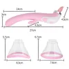 Fitta dildo vibratorer vuxna sexleksaker för vagina bröstvårtor sucker slickande kli stimulering uppvärmning vibratorer för kvinnor intima bra y201118