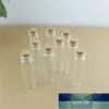 50PCS / Parti 22 * ​​80mm 20 ml Storage Glasflaskor med korkstopp Hantverk Små Stashburkar Container Glasburk Mini Bottle Gift