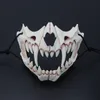 New 3 Colors The Japanese Dragon God Mask Eco-friendly and Natural Resin Mask Animal Theme Party Cosplay Tiger Mask Handmade T200509