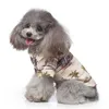 Hawaiian Style Shirt Pet Dog Clothes Spring and Summer Daisy Print Shirt Pet Dog Beach Plaid Shirt Dog Apparel XD24550