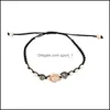 Bijoux de charmetortue de mer perles bracelets pour femmes hommes 2 couleurs pierre naturelle brin élastique amitié Bracelet plage bijoux cadeaux Drop Del