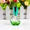 10pcslot 12ml Garrafa de perfume de vidro em forma de ma￧￣ Atomizador de spray de spray de fragr￢ncia grossa embalagem cosm￩tica Vials2229037