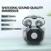 Tws Nano3 Bezprzewodowy Bluetooth Reaszytujący Słuchawki Słuchawki Zestaw Słuchawkowy Przezroczysta gra Dotknij Smart In Ear Music Earplug Portable Audio dla Samsung Iphone Xiaomi Huawei