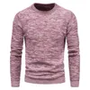 Heren nieuwe trui herfst winter trui mannen katoen casual o nek mannelijke knitwear y0907