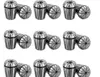 Autres accessoires intérieurs ER40 Collet Tool Jeu de ressorts de précision de 3 mm à 26 mm Mandrin CNC pour outils de tour de fraisage et moteurs de broche