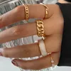 28pcs Gold Knuckle Packable Band Rings Set for Women Silver Plated Comfort Fit Fit Wave Vintage Rings Pedimentos Presente10783307311529
