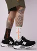 6 Pairs of Fashion Harajuku Street Hip Hop Socks Unisex Funny Men Socks Happy Skateboard Flame Man