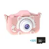 Mini Dzieci Kamera Zabawka Cute Digital Cam Dziecko Dziecko Zabawki Edukacyjne Boże Narodzenie Urodziny Prezent 1080P HD Video Zdjęcie dla dziewcząt chłopców