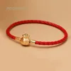 Charm Bracelets Fashion Jewelry For Women Blessing Bag Lucky Bracelet Recruit Wealth Red Leather Birthday Party Gifts