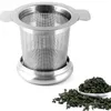 Fijne mesh thee zeef deksel koffiefilters herbruikbare roestvrijstalen thee-infusers ZZA3320