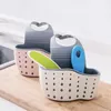 Crochets Rails évier étagère savon éponge égouttoir support de salle de bain cuisine stockage ventouse organisateur accessoires lavage