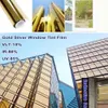 40 50 60 70 80 90 x 500 Cm Gold Heat Control Film AntiUV Solar Mirrored Sticker Oneway Vision Privacy Window Tint 210317282R7604739