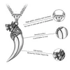 Pendant Necklaces Domineering Spike Necklace Retro Titanium Steel Stainless Hip Hop Personality Accessories Trend Wind