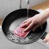 Dwustronna kuchnia Magic Magic Sponge Scrubber Gąbki Danie Ręczniki do mycia Plade Szorcz Łazienka Szczotka Wipe Pad Ee