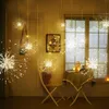 Dizeleri 1-4 pack havai fişek led ışıkları su geçirmez bakır tel şerit dize düğün dekor için peri ışık Noel D30
