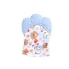 Baby Toy Lim Biting Toys Baby Teether matkvalitet Säkerhet Silikon Material BPA Gratis barns utbildningsmolar bar handske