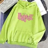 Bratz Letter Print Hoodie Jesień Zima Bluza Unisex Mężczyźni i Damska Dorywczo Student Moda Z Kapturem Długi Rękaw 210910