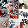 Snowflake Multi Tool 18 w 1 Klucz śniegu Otwieracze do butelek Multitool Multi Key Ring Bike Tool Christmas Snowflake Prezent 66 S2