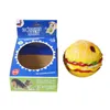 Pet Toy Sonding S Funny S Dog Puppy Cat Ball Rubber Chew Dogs Play Fetching Squeak S Supplies Shape Hamburger Y200330