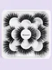 5 Pairs Fluffy Faux 3d Mink Eyelashes Noticeable Soft False Eyelash Cross Thick Cruelty Free Lash Extension Makeup