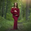 Lace Top Maternity Photography Props Dresses For Pregnant Women Clothes Maternity Dresses For Photo Shoot Pregnancy Dresses