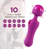 NXY Vibrators Best Sell Wireless Adult Sex Toy Pussy Mini Av Vibrator for Women 0104